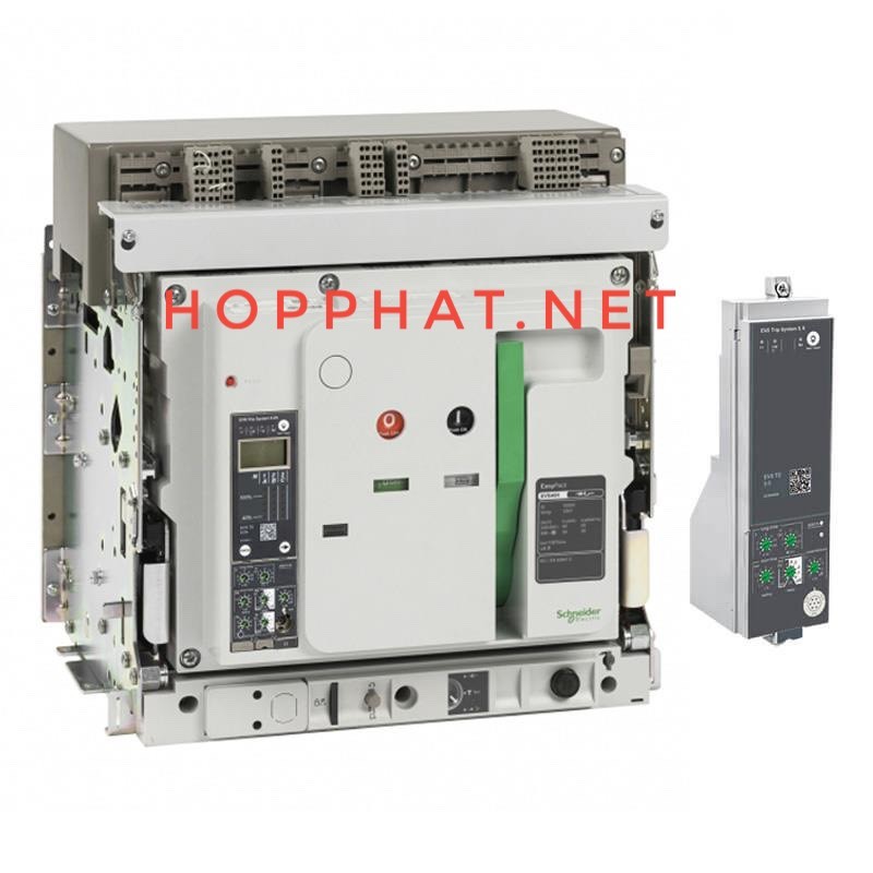 Máy cắt không khí Easypact  EVS 1000A 3P 65kA@440VAC type Drawout